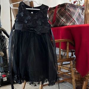 Elegant Black Kids Dress
